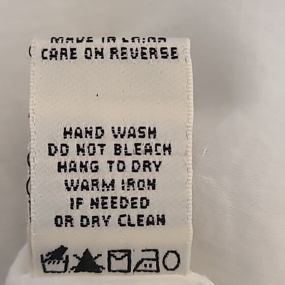 Max Studio White Sleeveless Lace Front 100% Cotton Dress Size M - Picture 9 of 11